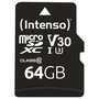 Intenso microSDXC Professional 64 GB con Adaptador SD