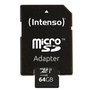 Intenso Tarjeta Micro SDXC Pro 64GB Clase 10 UHS-I