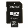 Intenso microSDXC Professional 64 GB con Adaptador SD