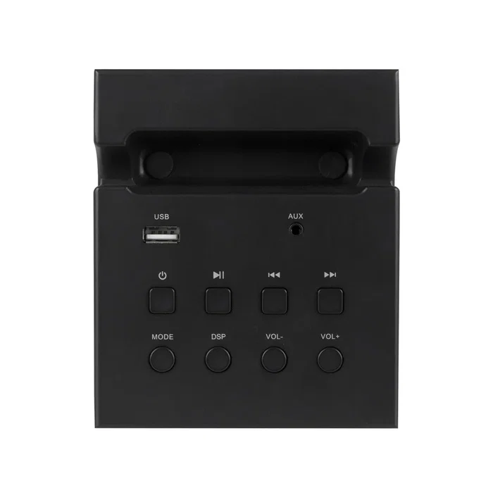 NGS Torre de Sonido Sky Charm 2.1 con Bluetooth, 80W, USB, Radio FM, Entrada Óptica y AUX, Control Remoto, 3 Altavoces, Negro