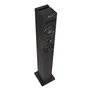 NGS Torre de Sonido Sky Charm 2.1 con Bluetooth, 80W, USB, Radio FM, Entrada Óptica y AUX, Control Remoto, 3 Altavoces, Negro