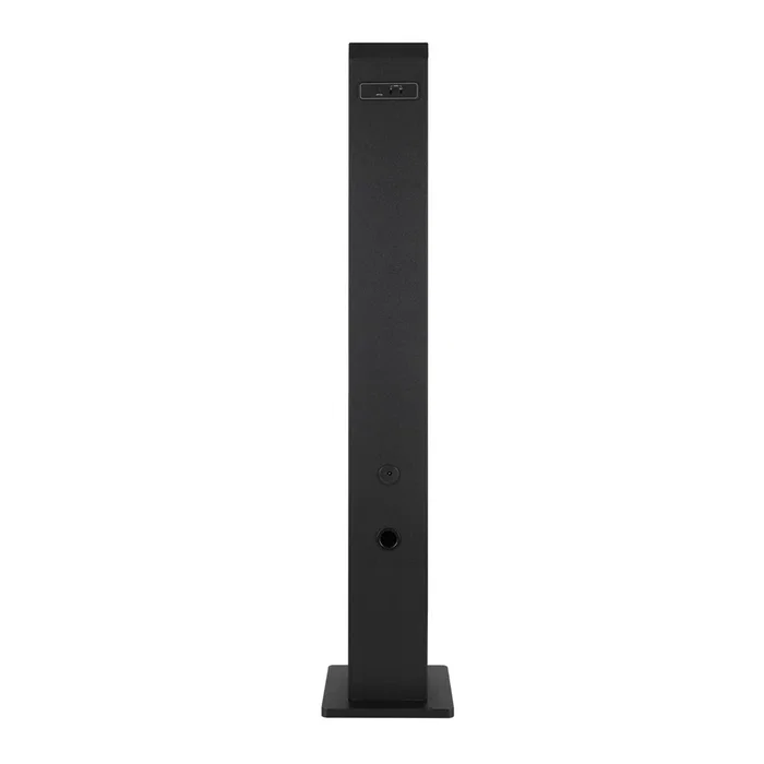 NGS Torre de Sonido Sky Charm 2.1 con Bluetooth, 80W, USB, Radio FM, Entrada Óptica y AUX, Control Remoto, 3 Altavoces, Negro