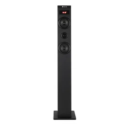 NGS Torre de Sonido Sky Charm 2.1 con Bluetooth, 80W, USB, Radio FM, Entrada Óptica y AUX, Control Remoto, 3 Altavoces, Negro
