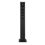 NGS Torre de Sonido Sky Charm 2.1 con Bluetooth, 80W, USB, Radio FM, Entrada Óptica y AUX, Control Remoto, 3 Altavoces, Negro