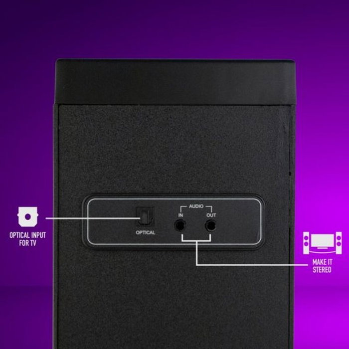 NGS Sky Charm 2.1 Torre de Sonido 80W Bluetooth