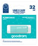 Goodram UME3 CARE 32GB USB 3.0 Memoria Flash Unidad USB con Propiedades Antibacterianas, Plata, Hasta 60 MB/s Lectura, Modelo UME3-0320CRR11