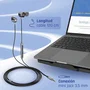 Iggual IGG317037 Auriculares Intrauditivos con Micrófono Negro