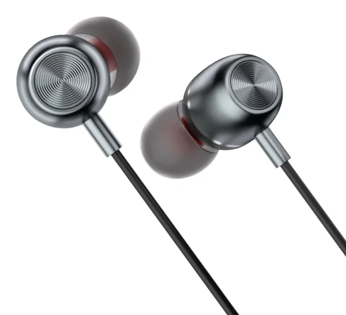 Iggual IGG317037 Auriculares con Micrófono Intrauditivos Alámbricos para Llamadas y Música - Conector 3.5 mm, Control de Volumen, Imán de Neodimio, Negro