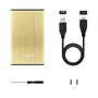 Caja Externa para Disco Duro de 2.5" TooQ TQE-2527GD/ USB 3.1