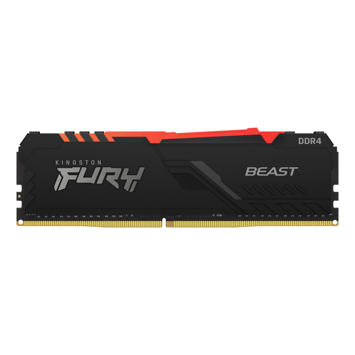 Kingston Technology FURY Beast RGB módulo de memoria 8 GB 1 x 8 GB DDR4 3200 MHz Kingston Technology FURY Beast RGB módulo de memoria 8 GB 1 x 8 GB DDR4 3200 MHz