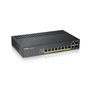 Zyxel GS1920-8HPV2 Switch Gestionado Gigabit Ethernet PoE 8 Puertos Negro