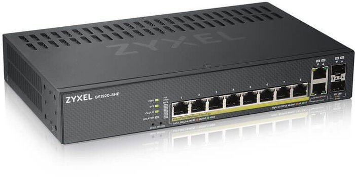 Zyxel GS1920-8HPV2 Switch Gestionado de 10 Puertos con PoE Zyxel GS1920-8HPV2 Switch Gestionado de 10 Puertos con PoE