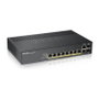 Zyxel GS1920-8HPV2 Switch Gestionado de 10 Puertos con PoE