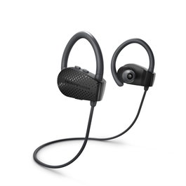 Energy Sistem Sport 1 - Auriculares Inalámbricos Deportivos Bluetooth 5.1 con Sujeción Secure-Fit, 8h Autonomía, Resistencia al Sudor y Agua, Manos Libres, USB-C, Negro