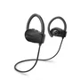 Energy Sistem Sport 1+ Auriculares Deportivos Inalámbricos Bluetooth 5.1 con Gancho de Oreja, Micrófono, Resistente al Sudor, Secure-Fit, Hasta 8h, USB-C, Negro (Dark)