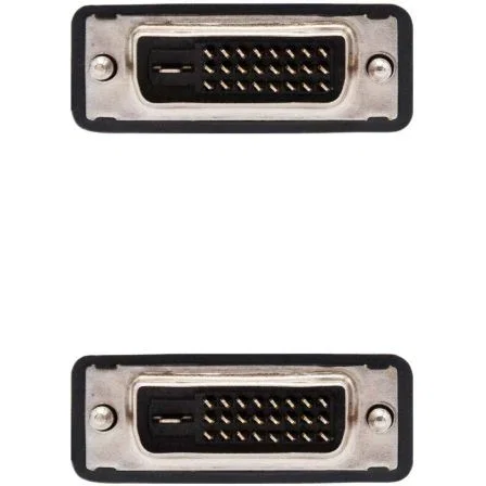 Nano Cable Cable DVI Dual Link 10.15.0802 DVI Macho a DVI Macho Negro 1.8m