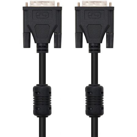 Nano Cable Cable DVI Dual Link 10.15.0802 DVI Macho a DVI Macho Negro 1.8m