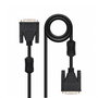 Nano Cable Cable DVI Dual Link 10.15.0802 DVI Macho a DVI Macho Negro 1.8m