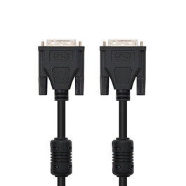 Nano Cable Cable DVI Dual Link 10.15.0802 DVI Macho a DVI Macho Negro 1.8m