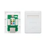 Nanocable 10.21.1101 Roseta de Superficie RJ45 Cat.5e FTP 1 Toma, para Red Ethernet