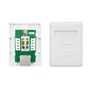 Nanocable 10.21.1101 Roseta de Superficie RJ45 Cat.5e FTP 1 Toma, para Red Ethernet