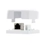 Nanocable 10.21.1101 Roseta de Superficie RJ45 Cat.5e FTP 1 Toma, para Red Ethernet