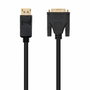 Nanocable Cable Conversor DisplayPort Macho a DVI Macho, 2 m, Negro