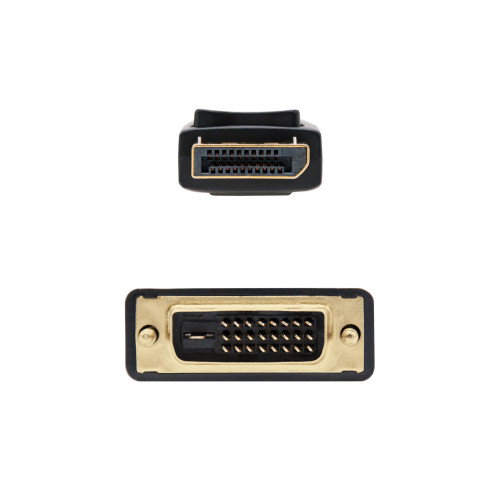 Nanocable Cable Conversor DisplayPort Macho a DVI Macho, 2 m, Negro Nanocable Cable Conversor DisplayPort Macho a DVI Macho, 2 m, Negro