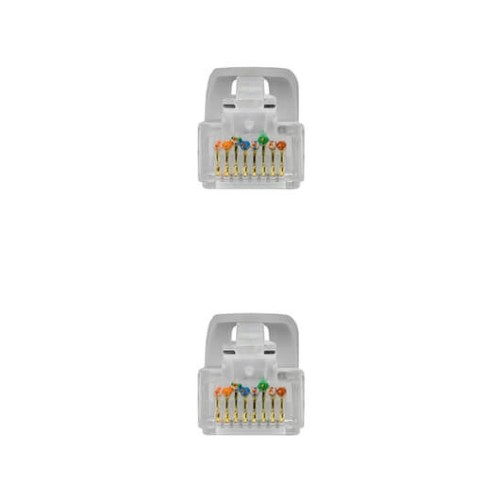 Nanocable Latiguillo Cable de Red RJ45 Cat.6a UTP 0.5m Gris, Macho a Macho, Referencia 10.20.1300 Nanocable Latiguillo Cable de Red RJ45 Cat.6a UTP 0.5m Gris, Macho a Macho, Referencia 10.20.1300