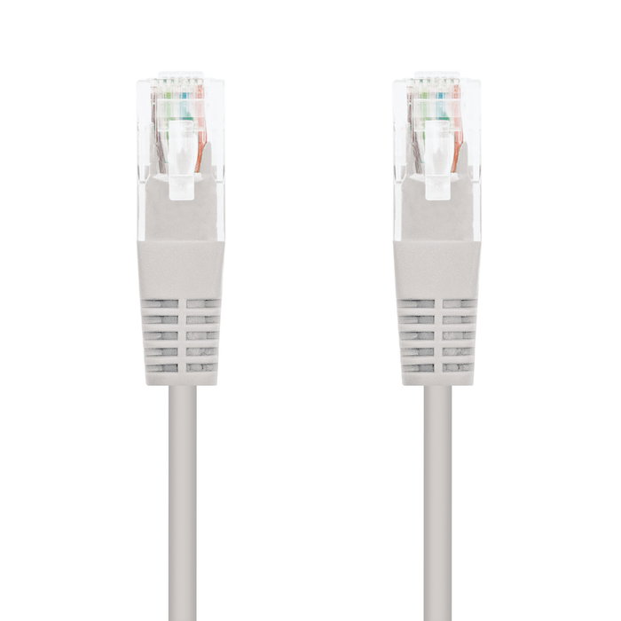Nanocable Cable de Red RJ45 LSZH Cat.6 UTP AWG24 0.50m Gris
