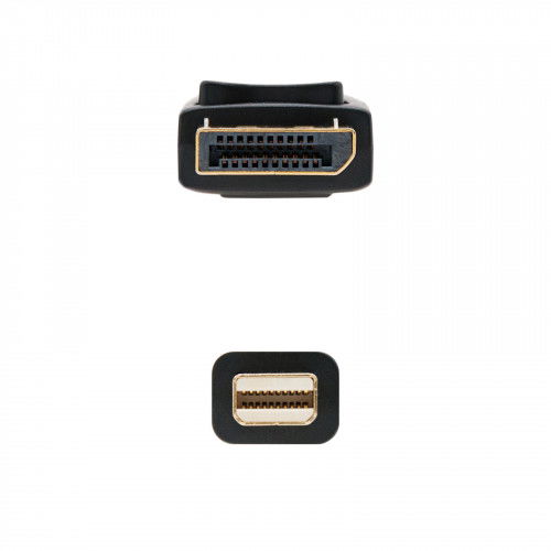 Nano Cable 10.15.2402 Cable Mini DisplayPort a DisplayPort Macho 2m Negro 4K