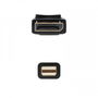 Nano Cable 10.15.2402 Cable Mini DisplayPort a DisplayPort Macho 2m Negro 4K