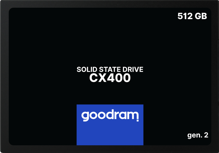 GOODRAM SSD CX400 gen.2 512GB 2.5" SATA III 3D TLC NAND