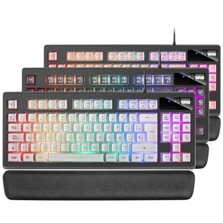 Teclado Mars Gaming Mkax Usb Rgb
