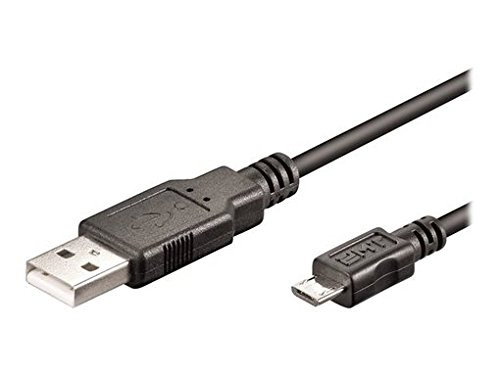 Ewent Cable USB 2.0 tipo A a Micro B de 1 metro para carga y datos