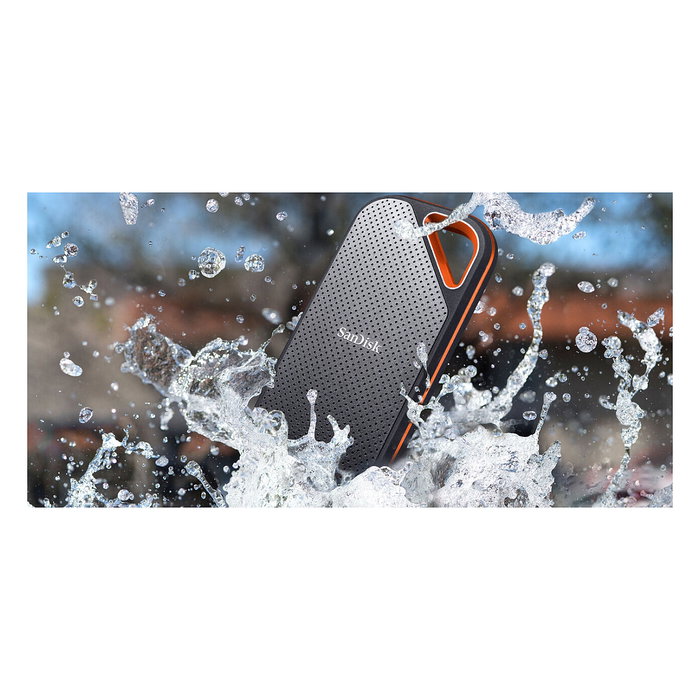 SanDisk Extreme PRO Portable SSD 1TB USB 3.2 Gen 2x2 NVMe, Negro, Velocidad Lectura/Escritura 2000 MB/s, Resistente Agua y Polvo SanDisk Extreme PRO Portable SSD 1TB USB 3.2 Gen 2x2 NVMe, Negro, Velocidad Lectura/Escritura 2000 MB/s, Resistente Agua y Polvo