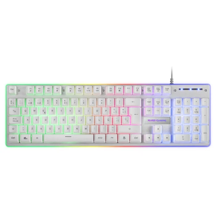 Mars Gaming MCPXWES Combo Gaming 3 en 1 Blanco