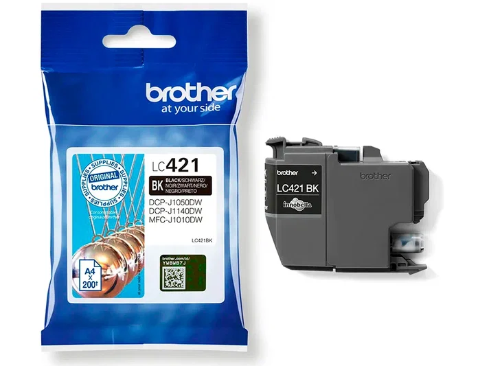 Brother LC421BK Cartucho de Tinta Negro Brother LC421BK Cartucho de Tinta Negro