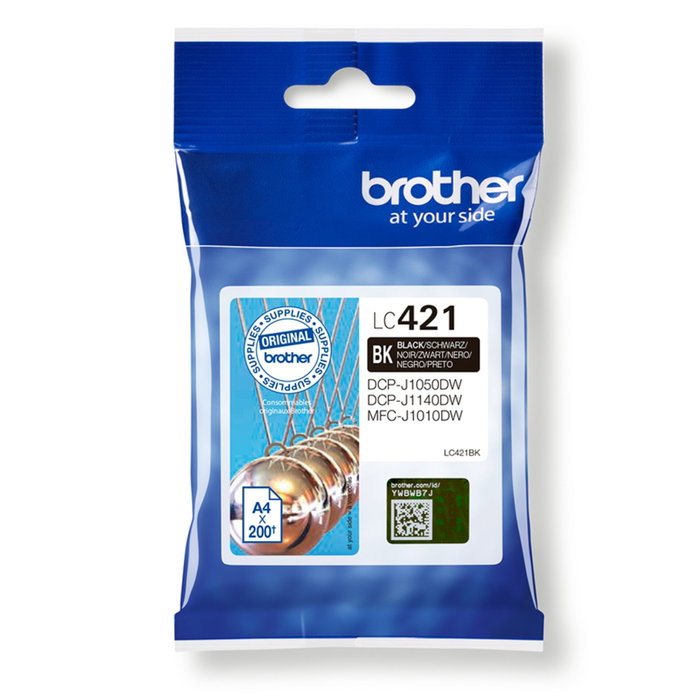 Brother LC421BK Cartucho de Tinta Negro Brother LC421BK Cartucho de Tinta Negro