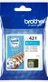 Brother Cartucho de Tinta LC421C Cian