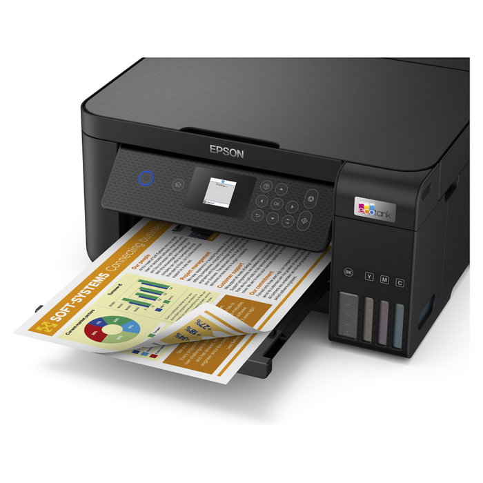 Epson EcoTank ET-2850 Impresora Multifunción 3en1 A4 Wi-Fi Dúplex Epson EcoTank ET-2850 Impresora Multifunción 3en1 A4 Wi-Fi Dúplex