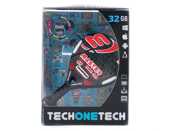 Tech One Tech Pendrive Raqueta de Padel 32 GB Tech One Tech Pendrive Raqueta de Padel 32 GB