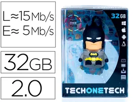 Tech on tech Memoria USB Super Bat 32 GB Pendrive