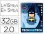 Tech on tech Memoria USB Super Bat 32 GB Pendrive