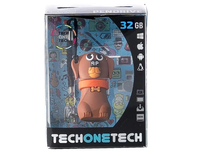 Tech on tech Dubby Du el perro Memoria USB 32 GB