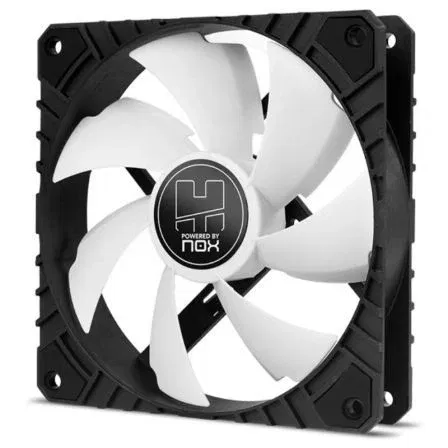 Nox NXHUMMERHFANPROWN Ventilador PC 12cm PWM Control de Velocidad Ultrasilencioso