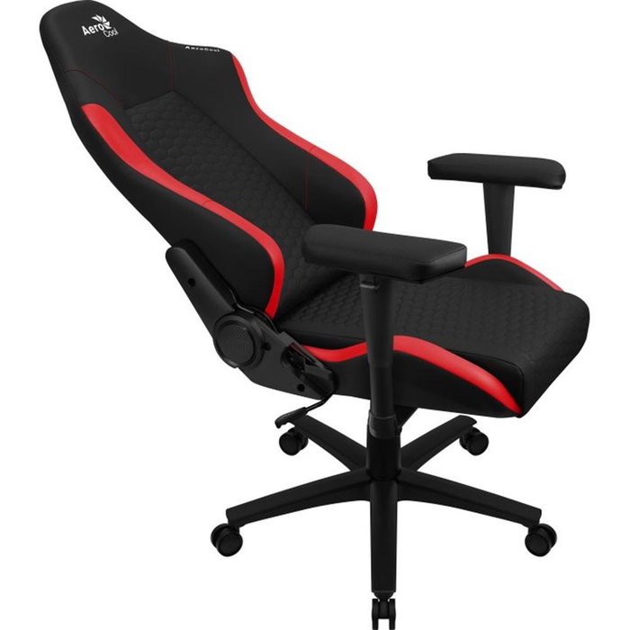 Aerocool Silla Gaming CROWN Negra Roja Ergonómica Cuero Sintético Premium Hasta 150kg Aerocool Silla Gaming CROWN Negra Roja Ergonómica Cuero Sintético Premium Hasta 150kg