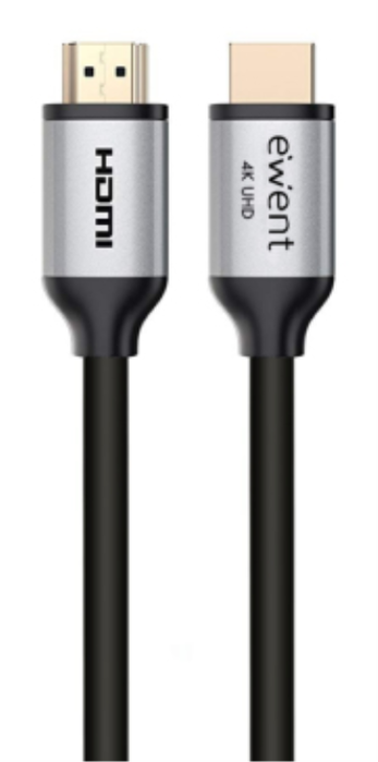 EWENT Cable HDMI 2.0 Premium 4K 1,8m Negro