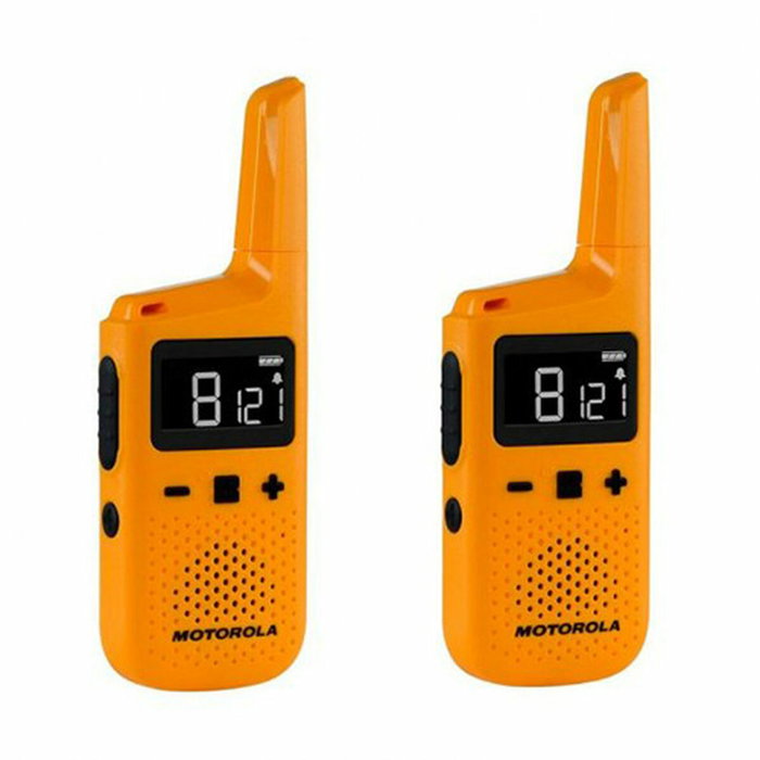 Motorola Talkabout T72 Pack de 2 Amarillo con Alcance de 8 km Motorola Talkabout T72 Pack de 2 Amarillo con Alcance de 8 km