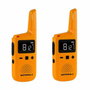 Motorola Talkabout T72 Pack de 2 Amarillo con Alcance de 8 km